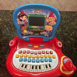 VTech Little Eisteins Red and Blue Learning Laptop for Kids